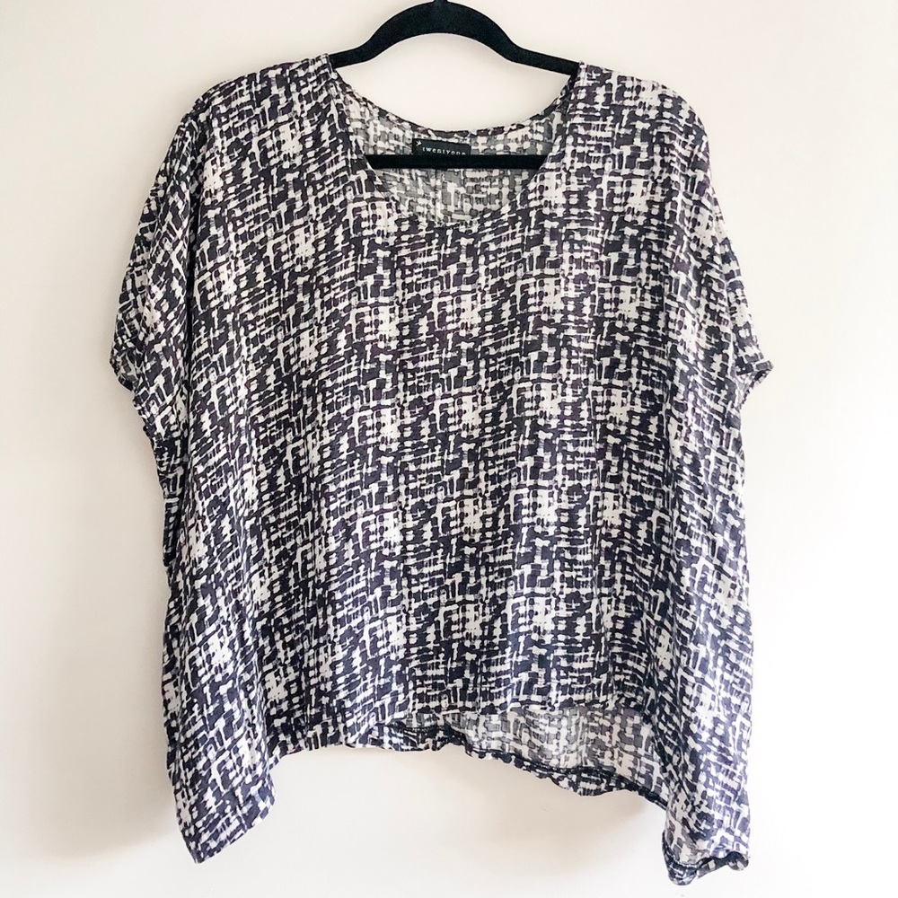 Twenty One Flowy Checkered Shirt